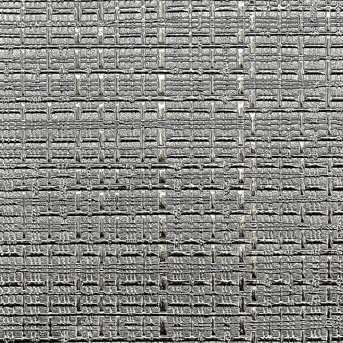 Basketweave Silver Digital Ground