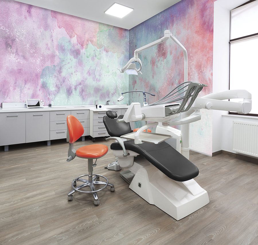 This is Interior of modern dental clinic.