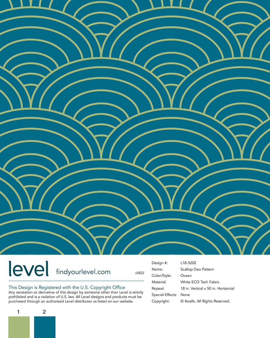 Scallop Geo Pattern