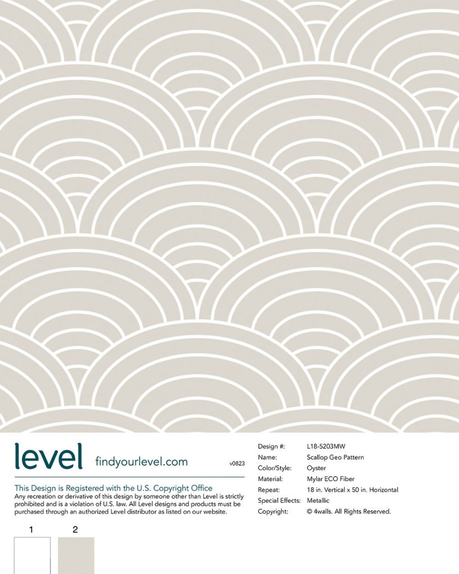 Scallop Geo Pattern