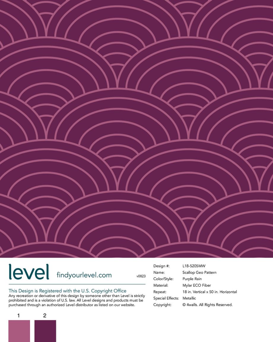 Scallop Geo Pattern