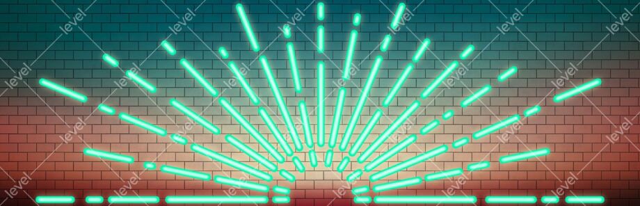 Neon Sunburst