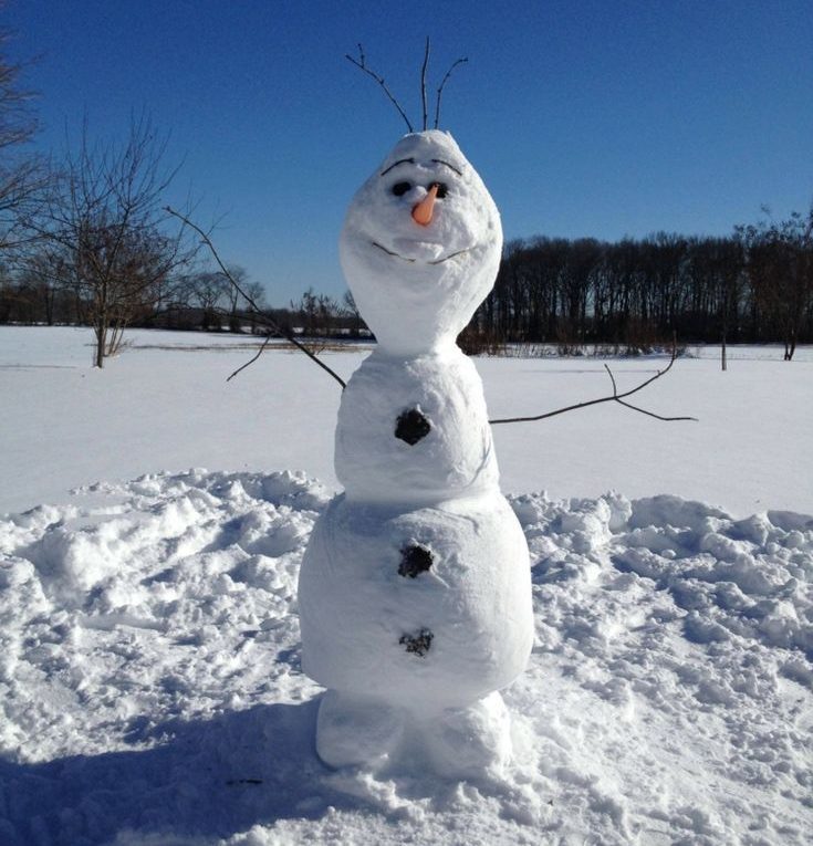 How to build a snowman without any snow