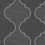 Obana Ogee - Slate - Wallcover