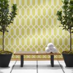 Shima Trellis Wallcover by National Solutions